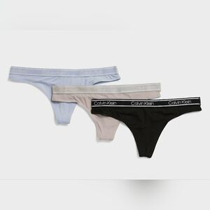 CALVIN KLEIN 💦 3-PACK ULTRA SOFT THONGS SIZE XL
